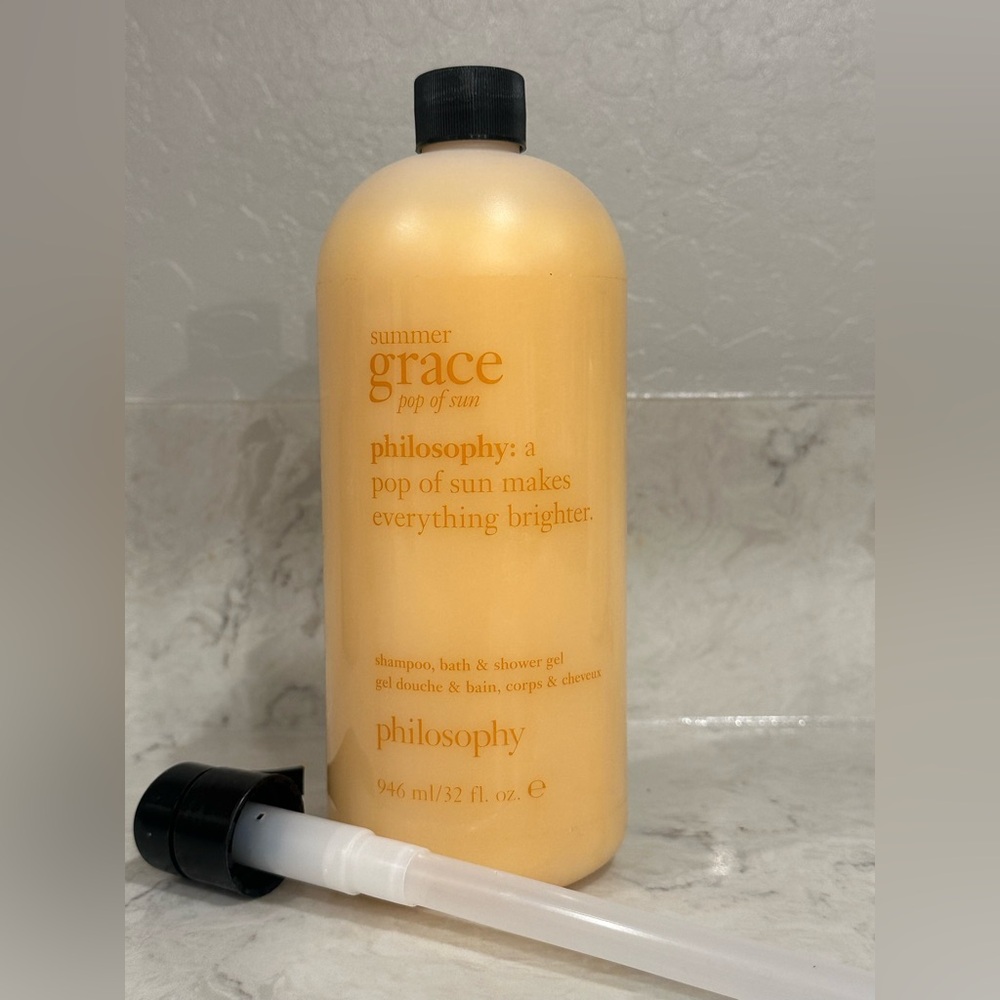 New Philosophy Summer Grace Pop of Sun Shower Gel - Cream 32 ounce